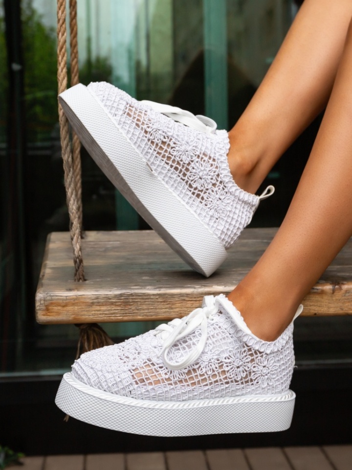Scarpe casual Bianche Ystory 2 - Img 4