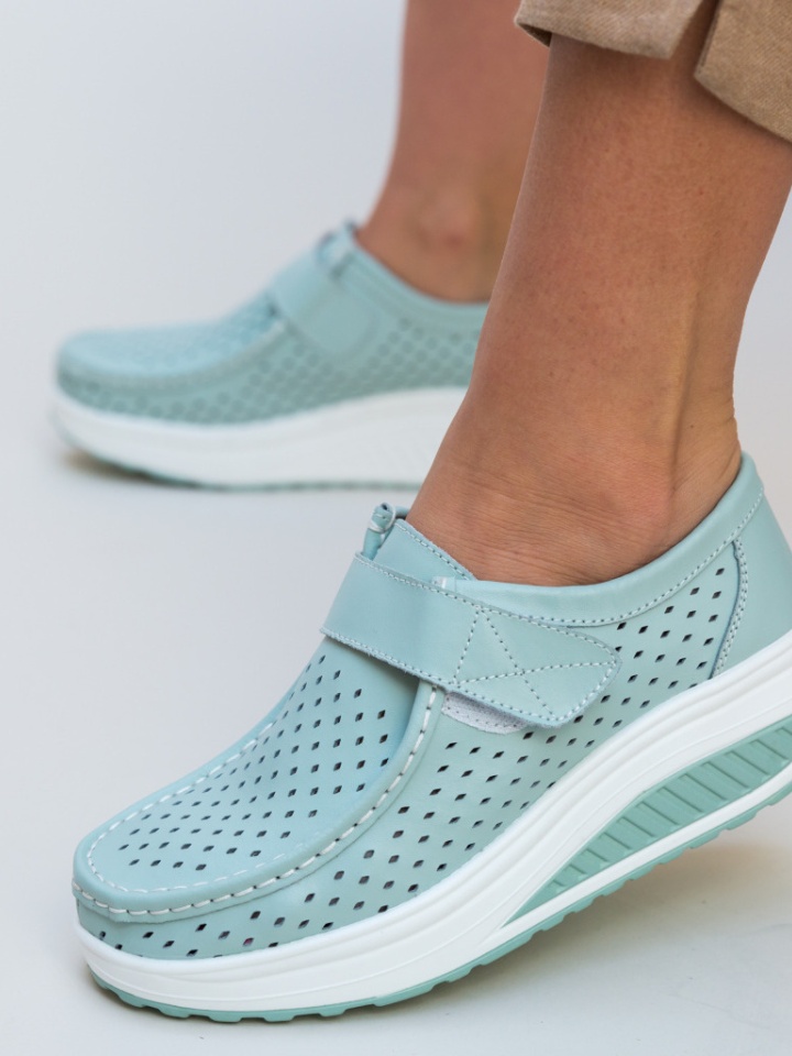 Scarpe casual Blu Bozta - Img 2