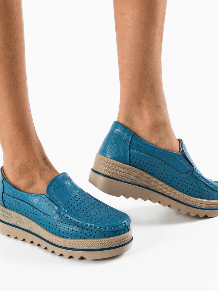 Scarpe casual Blu Krat - Img 2