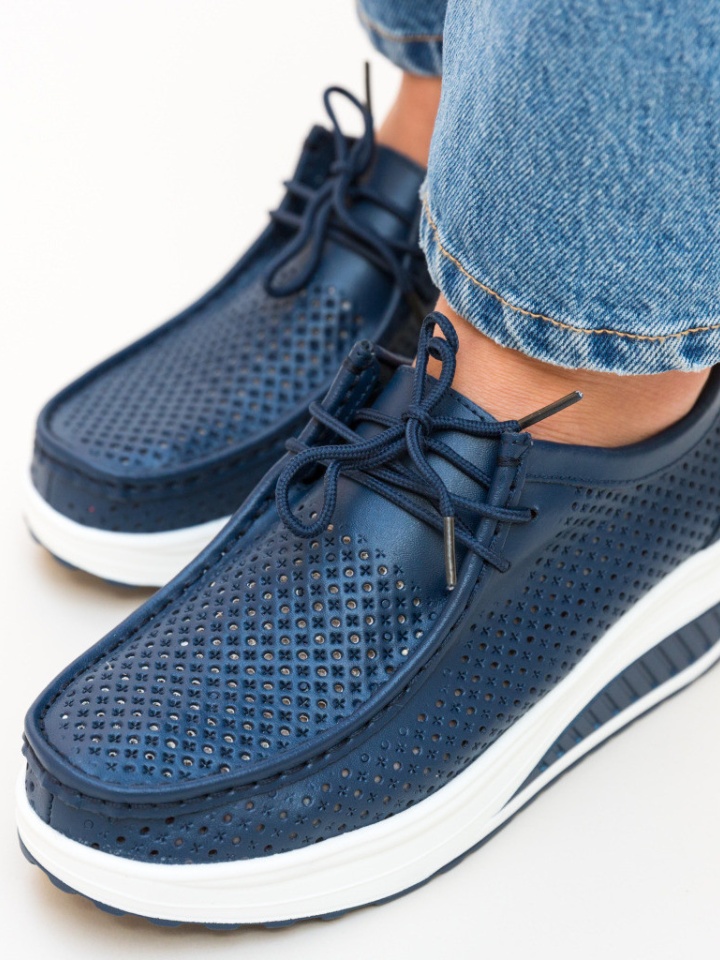 Scarpe casual Blu navy Baroco - Img 1