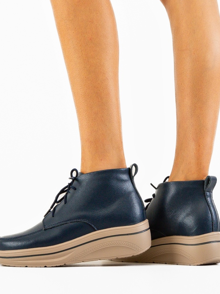 Scarpe casual Blu navy Bergamon - Img 3
