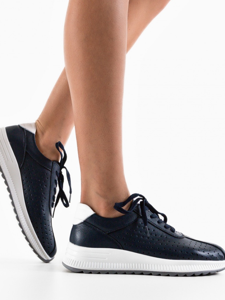 Scarpe casual Blu navy Kari - Img 3