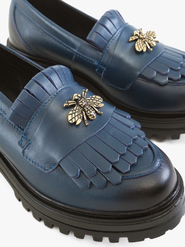 Scarpe casual Blu navy Zenin - Img 9