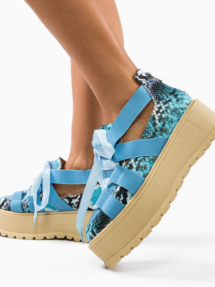Scarpe casual Blu Pakler 2 - Img 4