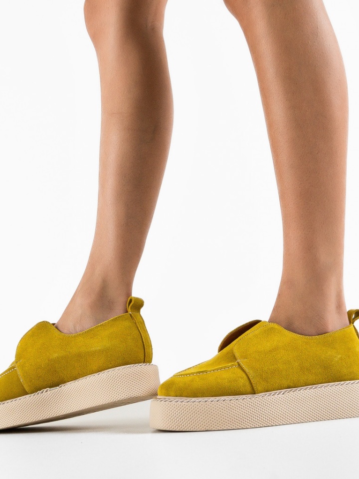 Scarpe casual Gialle Hanter - Img 3