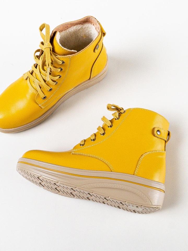 Scarpe casual Gialle Lakiob - Img 6