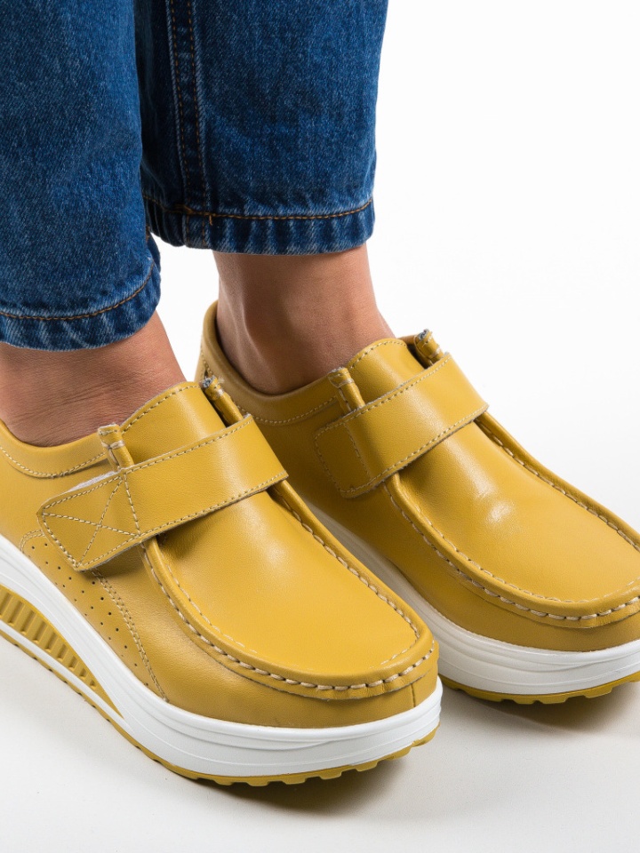 Scarpe casual Gialle Marko - Img 5