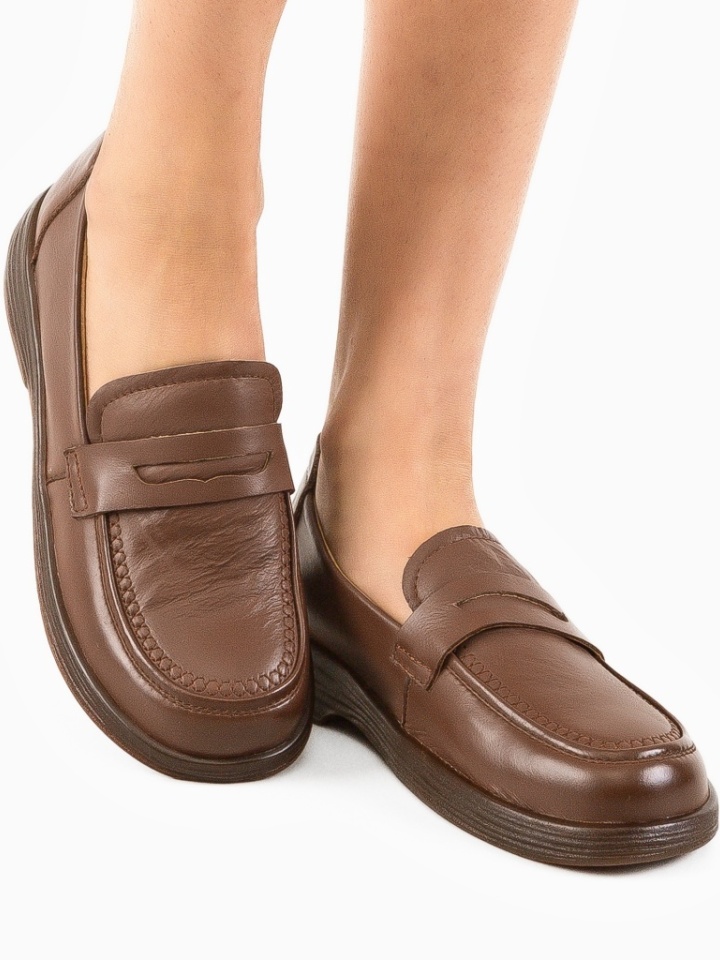 Scarpe casual Marroni Byertes - Img 3