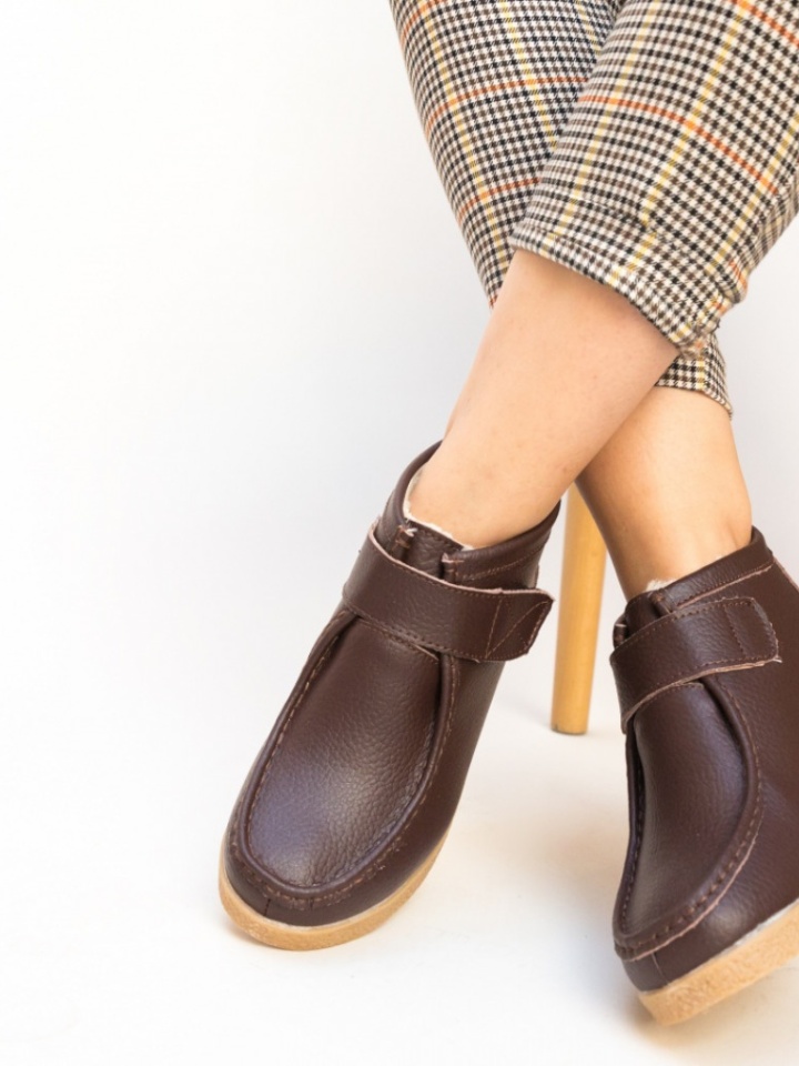 Scarpe casual Marroni Debir - Img 5