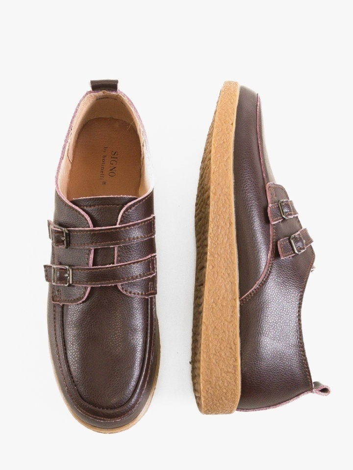 Scarpe casual Marroni Tyche - Img 3