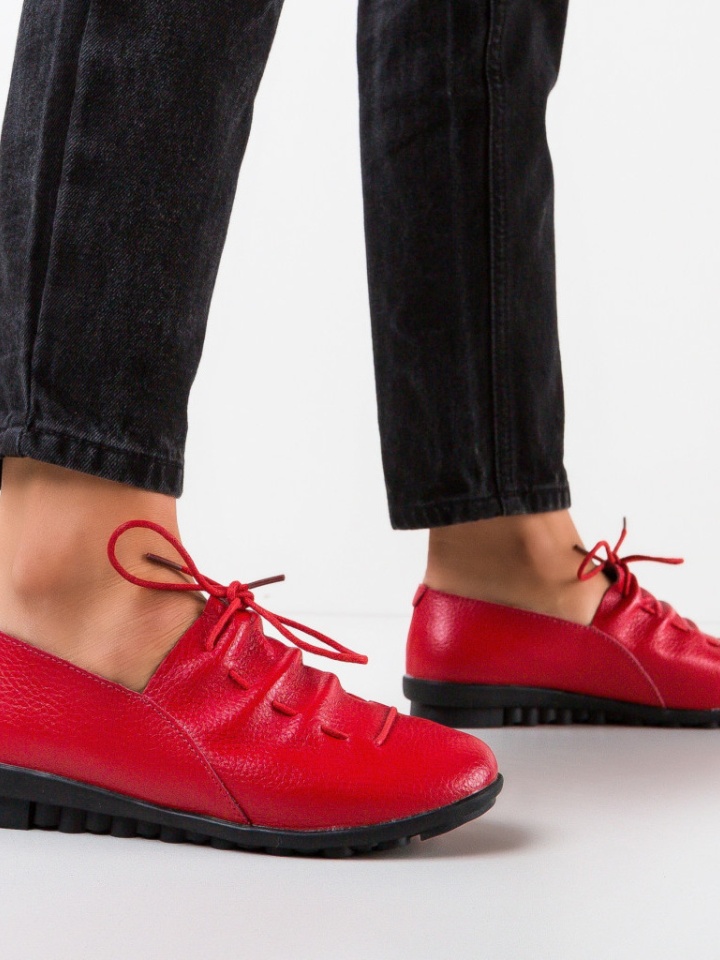 Scarpe casual Rosse Contraf - Img 4