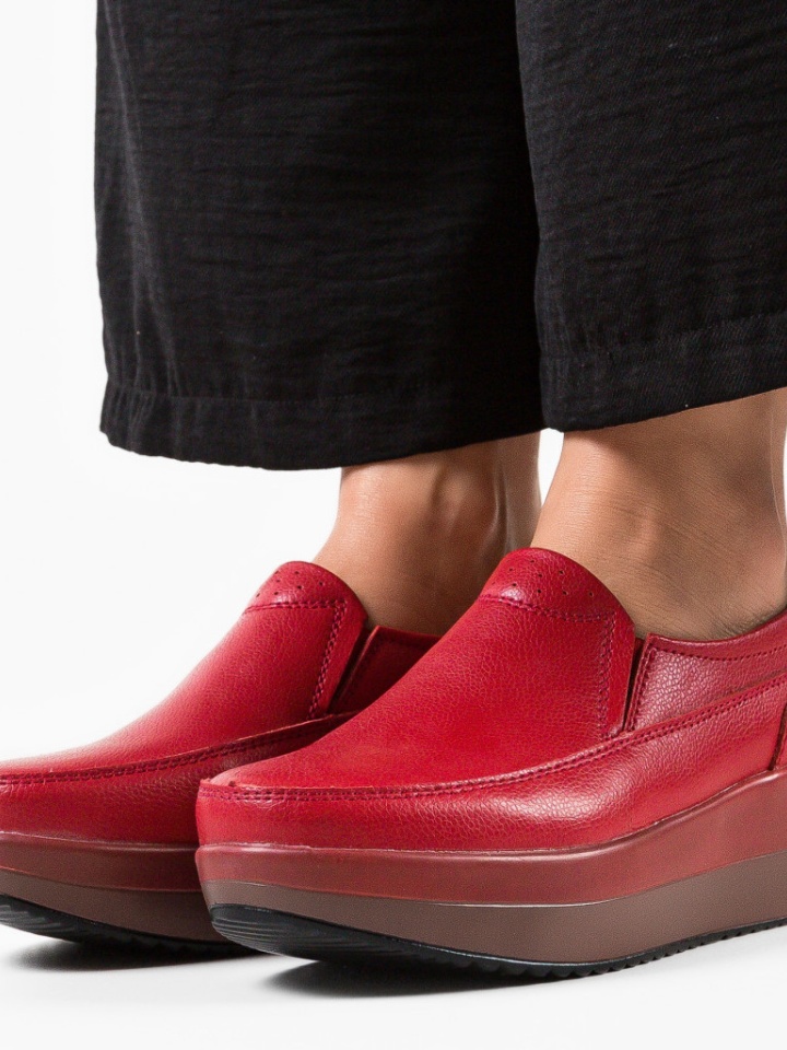 Scarpe casual Rosse Freeman - Img 10