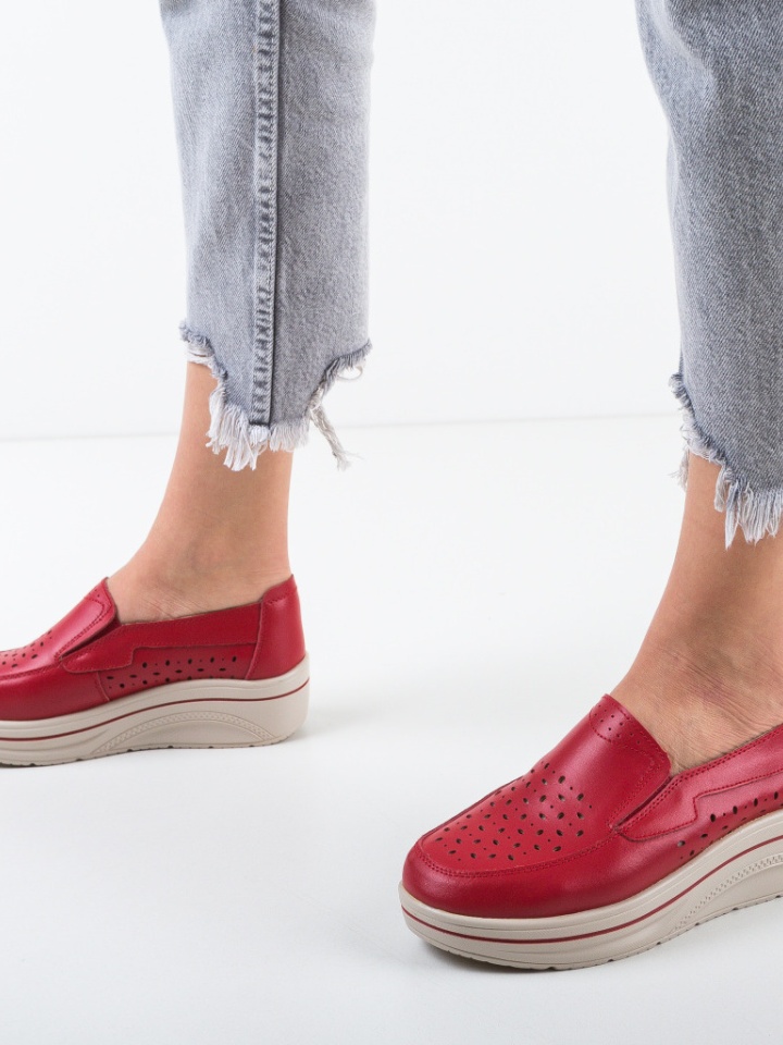 Scarpe casual Rosse Olifram - Img 3