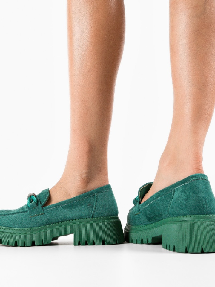 Scarpe casual Verde Bovra - Img 4