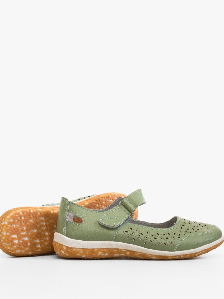 Scarpe casual Verde Fayel - Img 4