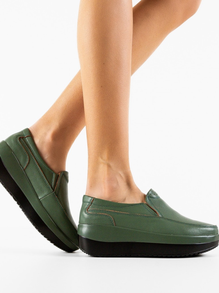 Scarpe casual Verde Freeman - Img 1
