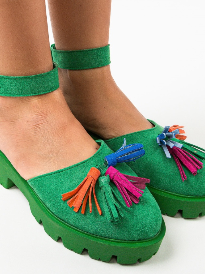 Scarpe casual Verde Jaila - Img 4