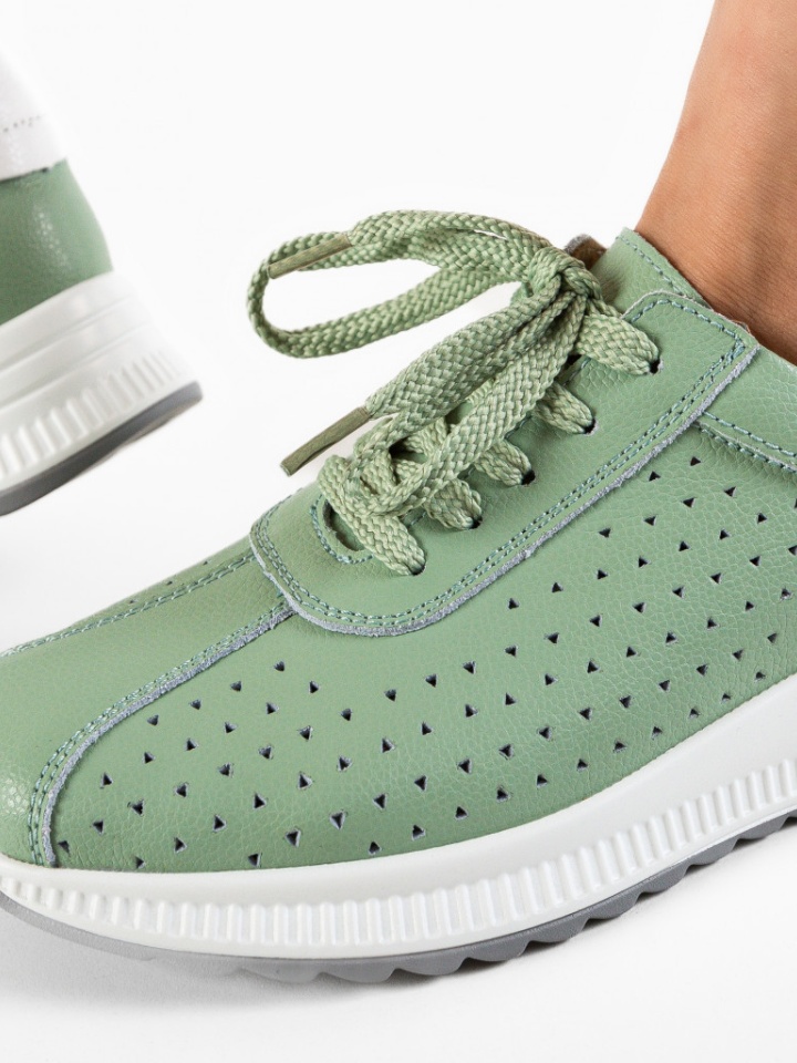 Scarpe casual Verde Kari - Img 4