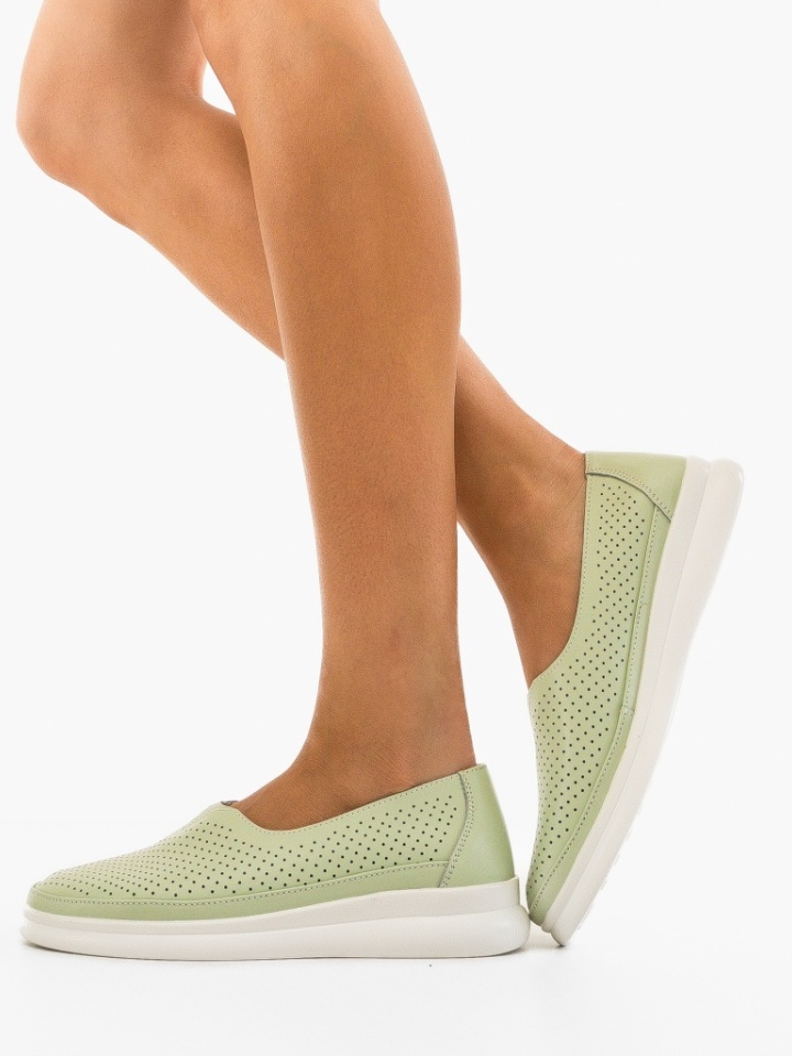 Scarpe casual Verde Sorato - Img 2