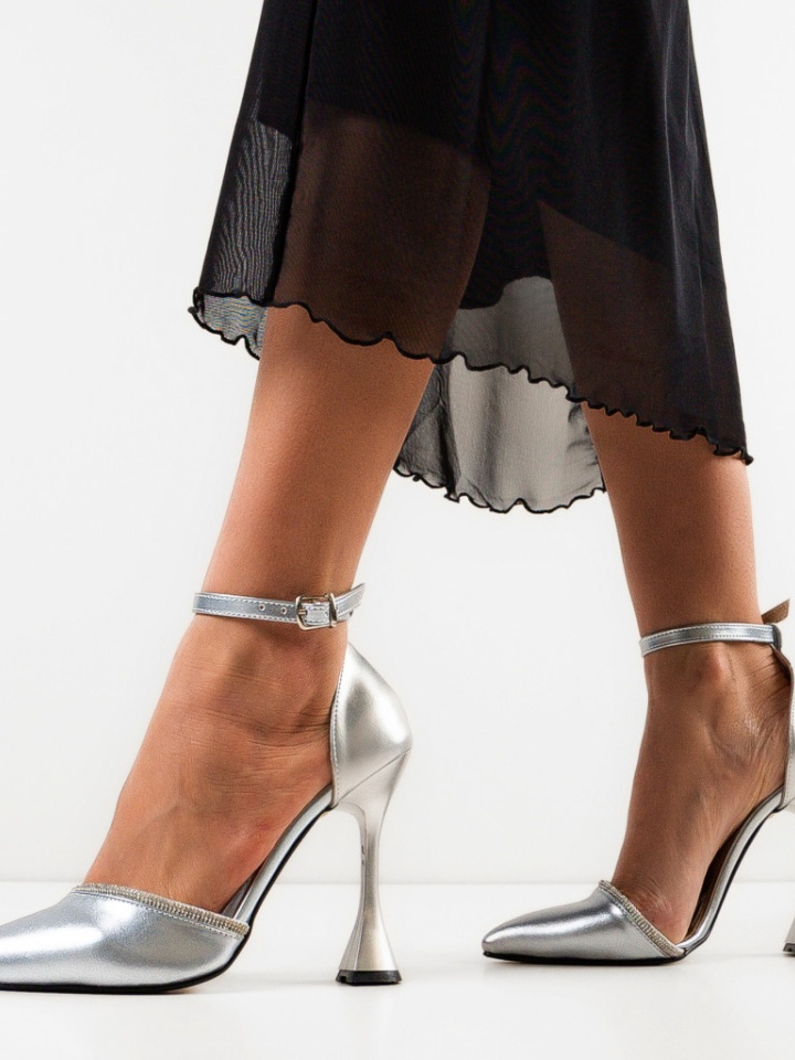Scarpe da donna Argento Farmec - Img 4
