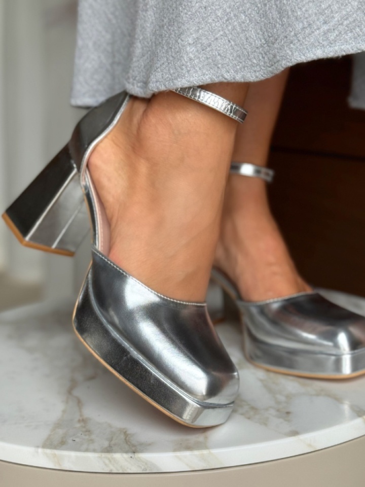 Scarpe da donna Argento Kausar - Img 1