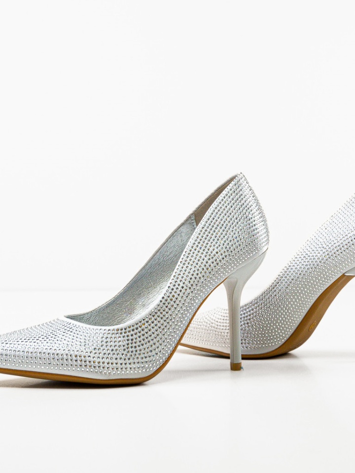 Scarpe da donna Argento Maritta - Img 12