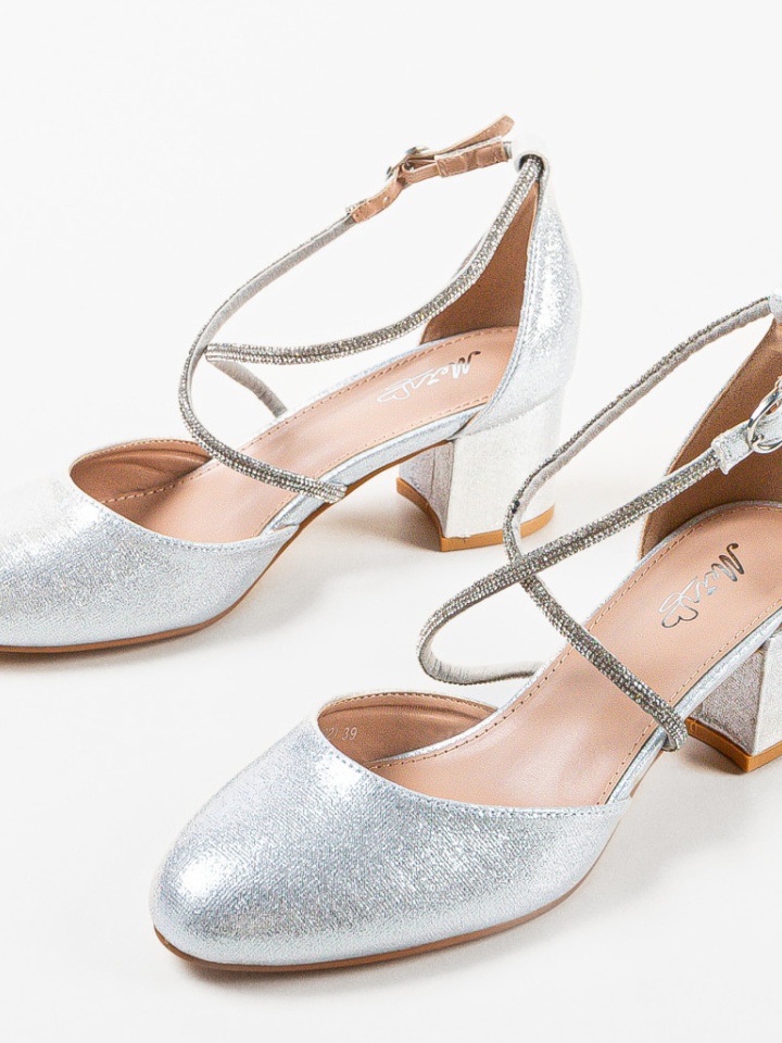 Scarpe da donna Argento Plikam - Img 13