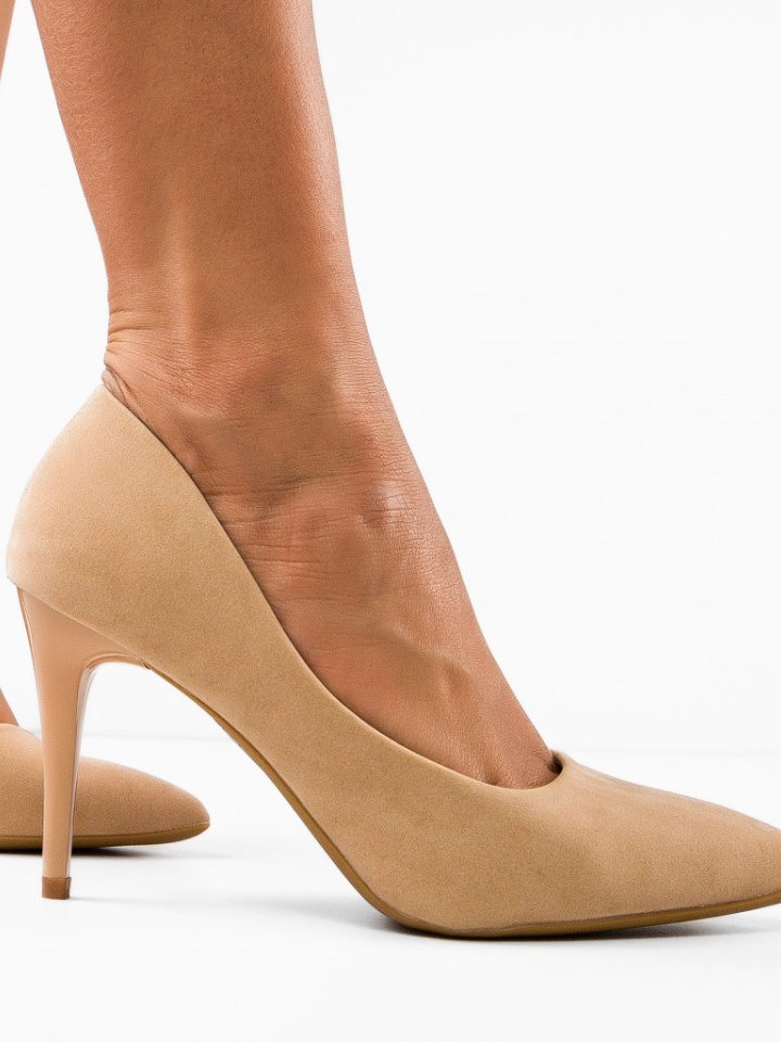 Scarpe da donna Beige Benito - Img 1