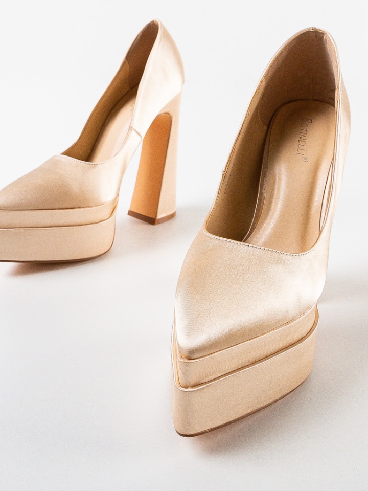 Scarpe da donna Beige Carweb - Img 6