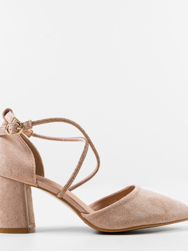 Scarpe da donna Beige Doraj - Img 3
