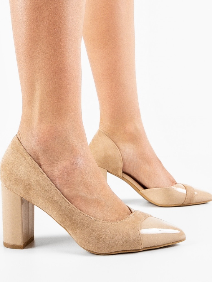 Scarpe da donna Beige Everet - Img 2