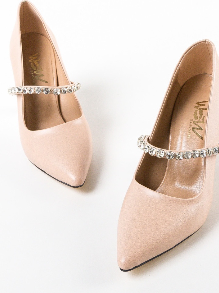 Scarpe da donna Beige Gaviro - Img 7