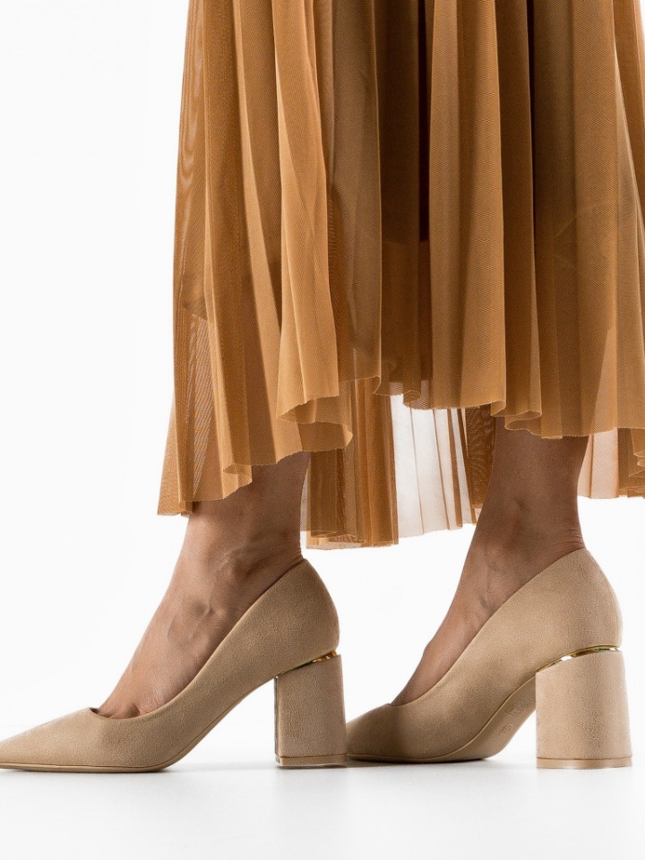 Scarpe da donna Beige Isar - Img 2
