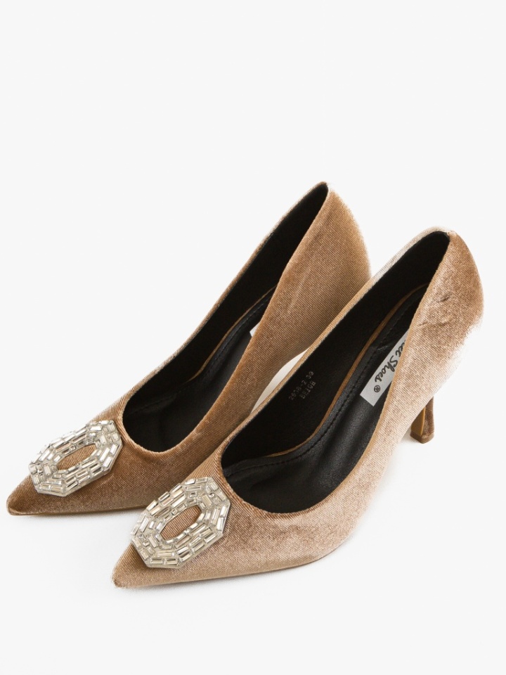 Scarpe da donna Beige Kreb - Img 1