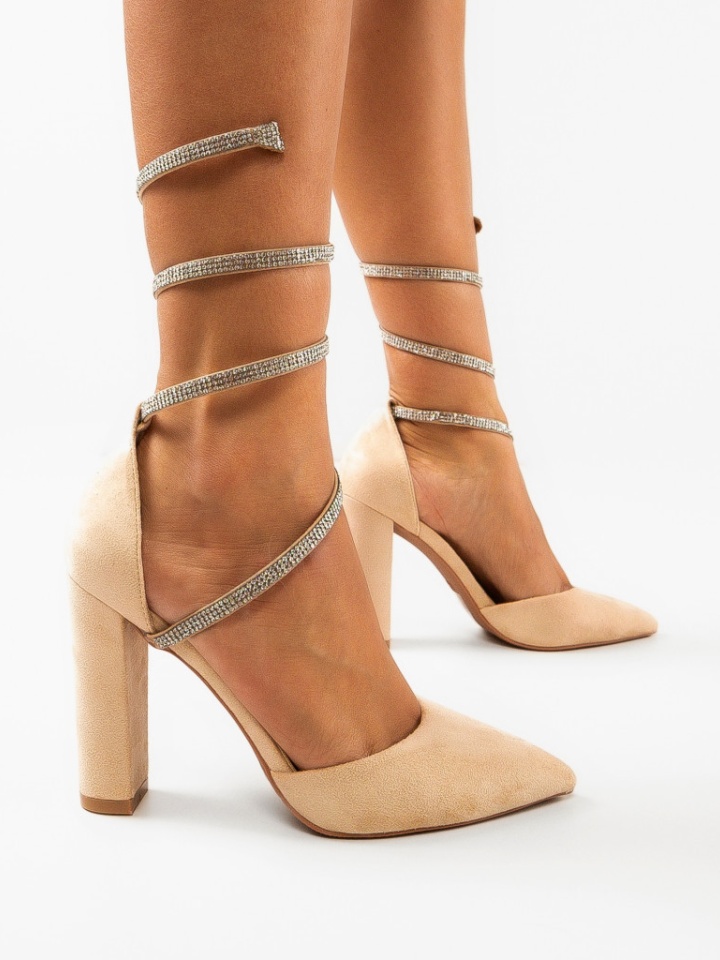 Scarpe da donna Beige Kyk - Img 1