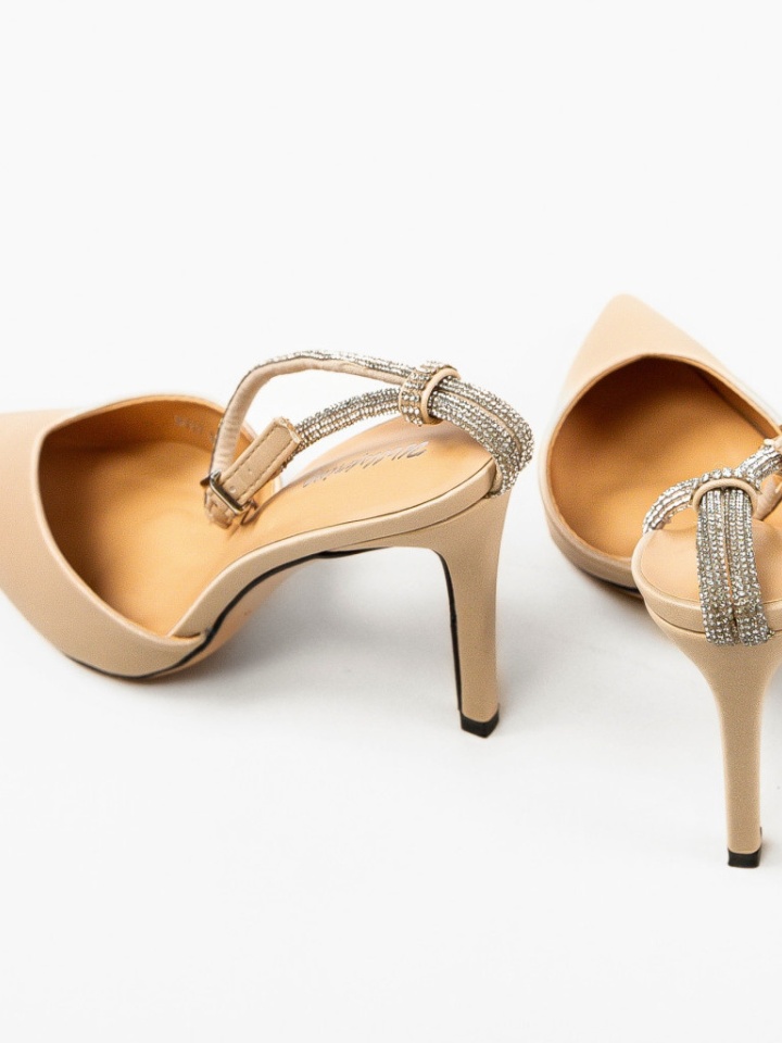 Scarpe da donna Beige Lakeshi - Img 6