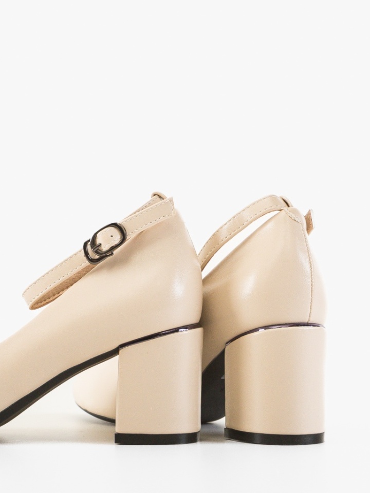 Scarpe da donna Beige Lallo - Img 4