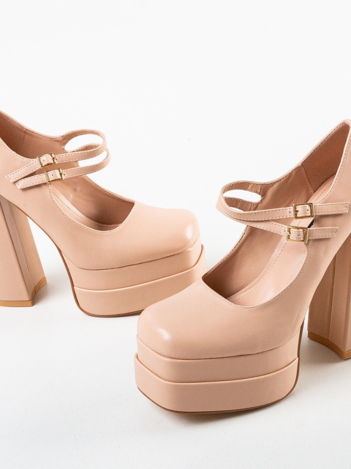 Scarpe da donna Beige Maysa - Img 7