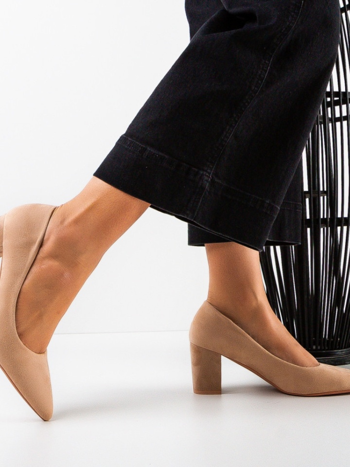 Scarpe da donna Beige Monty - Img 3