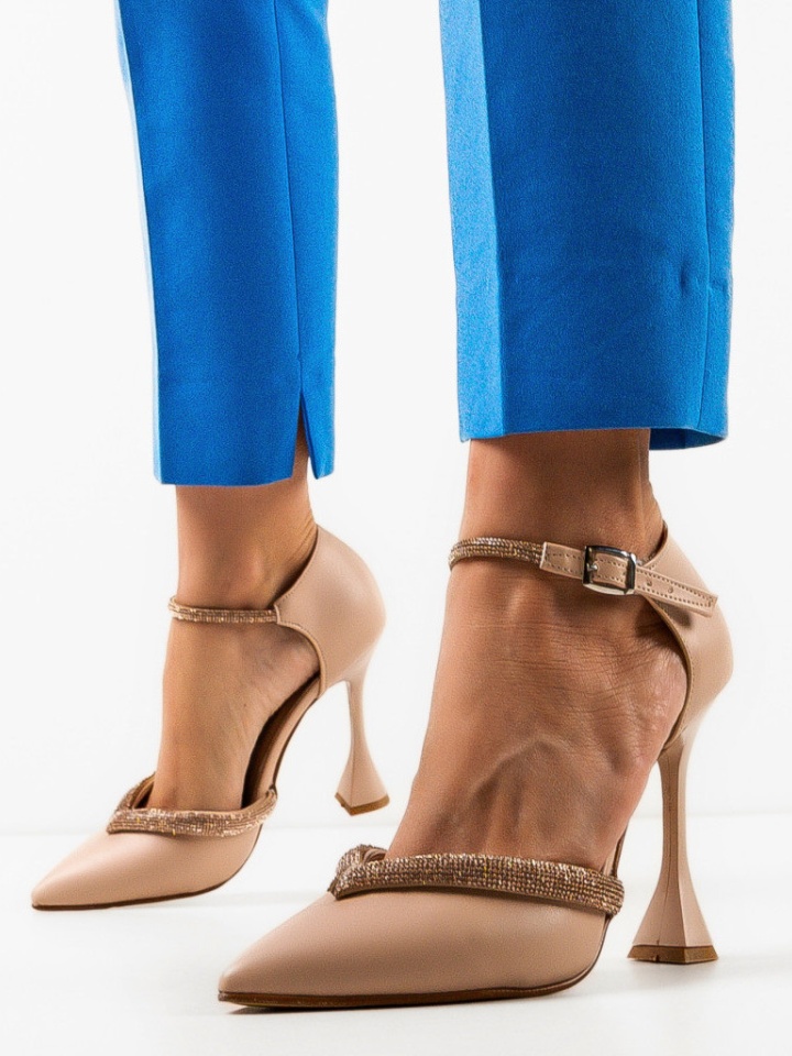 Scarpe da donna Beige Nyert - Img 1