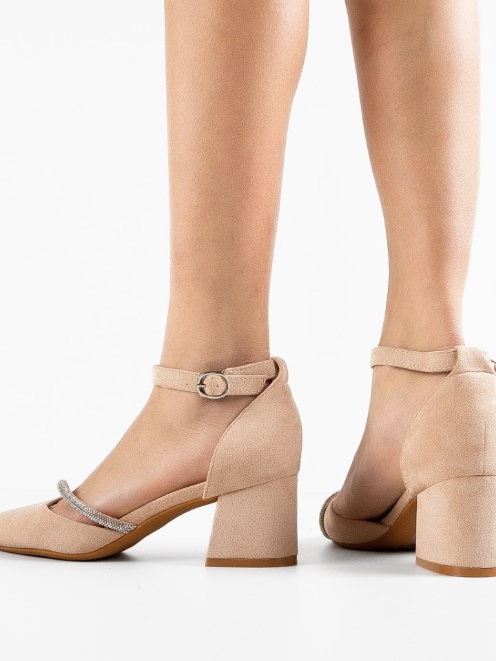 Scarpe da donna Beige Pamela - Img 1