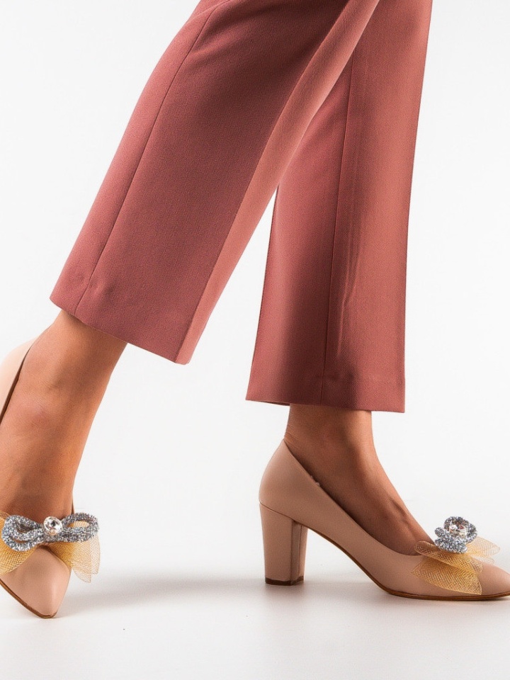Scarpe da donna Beige Scar - Img 8
