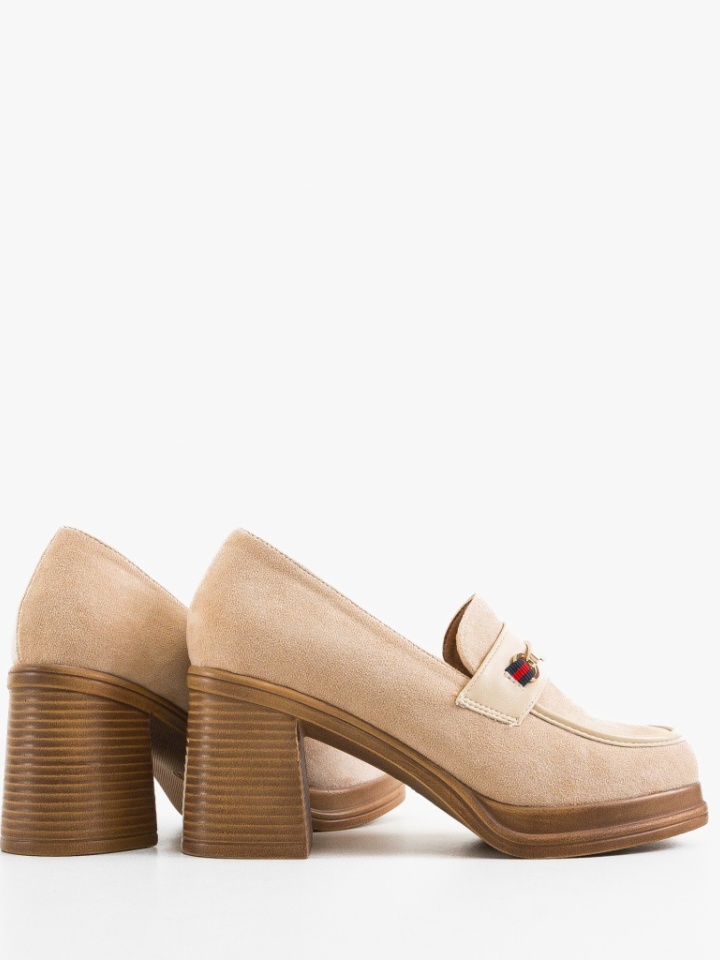 Scarpe da donna Beige Tamlan - Img 4