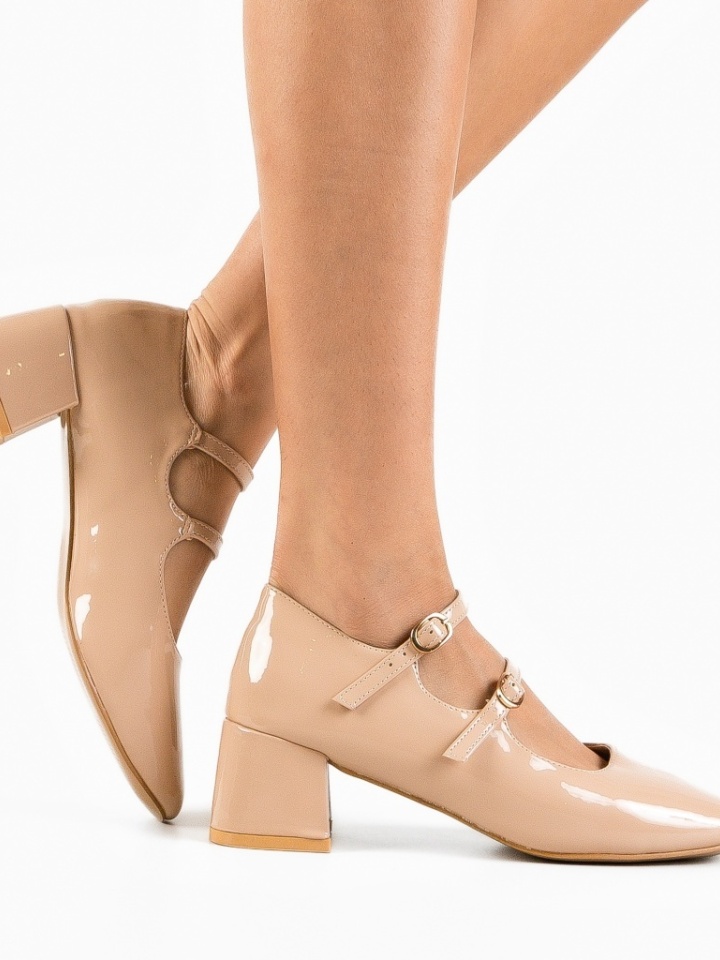 Scarpe da donna Beige Vilizi - Img 1