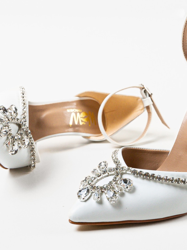 Scarpe da donna Bianche Alabyna - Img 13