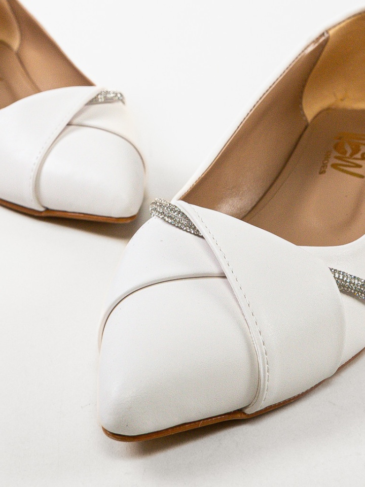 Scarpe da donna Bianche Barysan - Img 8