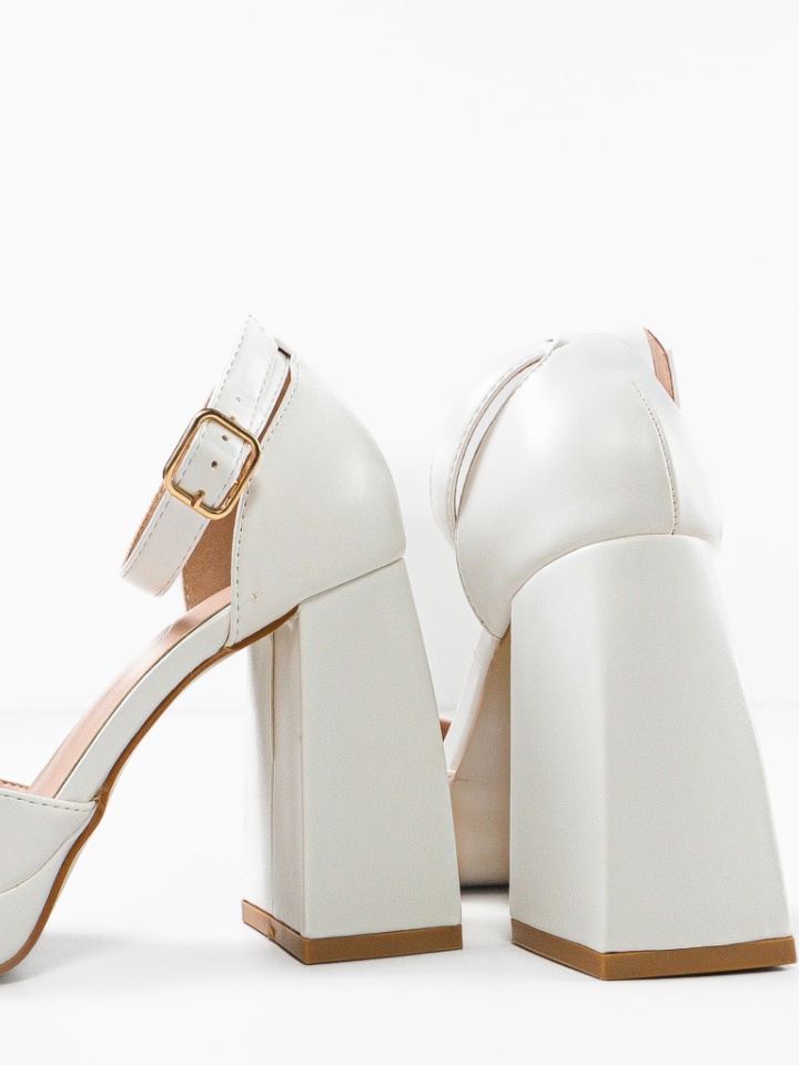 Scarpe da donna Bianche Flynn - Img 6
