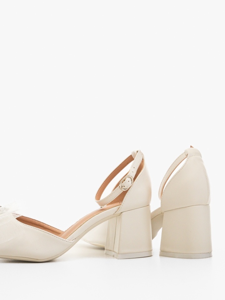 Scarpe da donna Bianche Grandejira - Img 2