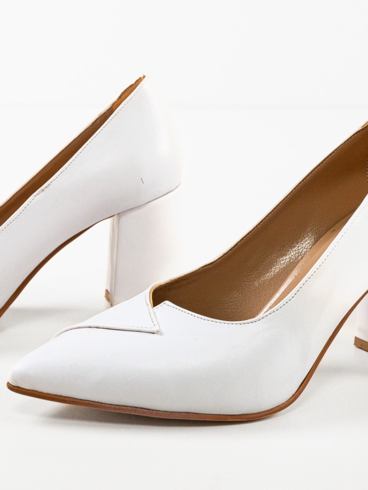 Scarpe da donna Bianche Jafanza - Img 5