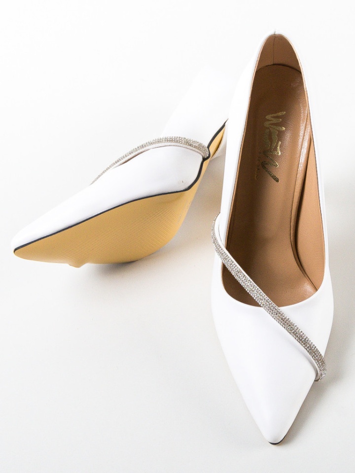Scarpe da donna Bianche Kimol - Img 8